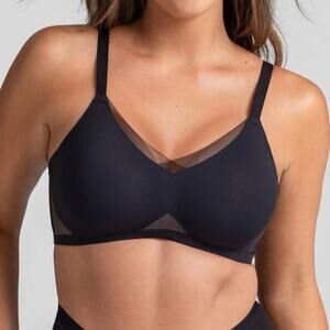 Honeylove Crossover V Neck Wirefree Bra